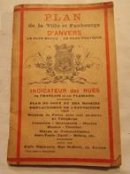 Stratenplan Antwerpen 1930, Boeken, Atlassen en Landkaarten, Gelezen, Ophalen of Verzenden, Landkaart, Alph stappaers