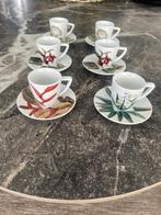 6 espresso tassen en onder bordjes van Nespresso, Huis en Inrichting, Keuken | Servies, Ophalen, Nieuw, Overige stijlen, Porselein