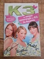 Handtekeningkaart 10 jaar K3, Verzamelen, Ophalen of Verzenden, Zo goed als nieuw