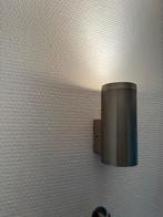 Wandlamp inox met 1 spot, Ophalen, Zo goed als nieuw