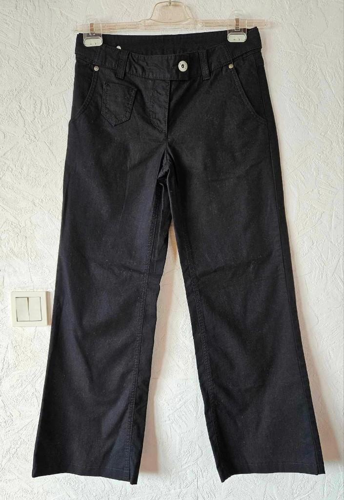 Pantalon noir OPUS taille 38, Kleding | Dames, Broeken en Pantalons, Zo goed als nieuw, Maat 38/40 (M), Zwart, Lang, Ophalen of Verzenden