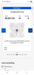 Ticket te koop, Tickets & Billets