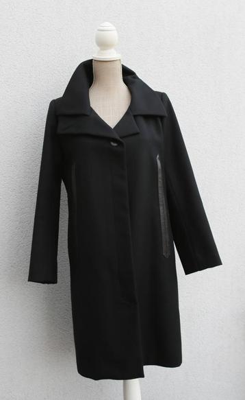 Splendide manteau noir Barbara Bui L - article d'exception