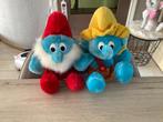 De Smurfen verschillende vintage pluche characters (27 cm), Ophalen of Verzenden, Zo goed als nieuw, Verschillende Smurfen, Poppetje, Figuurtje of Knuffel