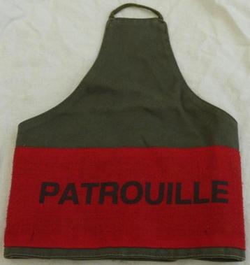 Schouderband, Armband / Armlet, Patrouille, KL, jaren'80.(4) beschikbaar voor biedingen