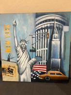 New york schilderij, Antiek en Kunst, Ophalen