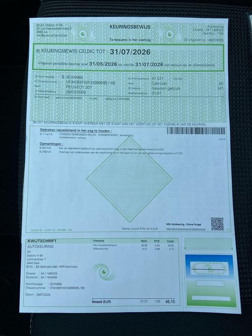 Peugeot 207 cabrio automaat, Auto's, Peugeot, Particulier, ABS, Airbags, Airconditioning, Centrale vergrendeling, Lichtmetalen velgen
