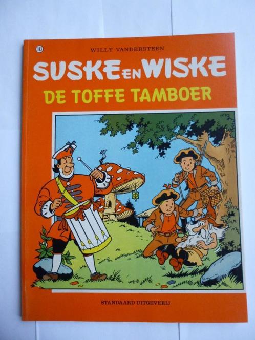 SUSKE EN WISKE 1E DRUK NR:183"DE TOFFE TAMBOER"UIT 1981, Boeken, Stripverhalen, Gelezen, Eén stripboek, Ophalen of Verzenden