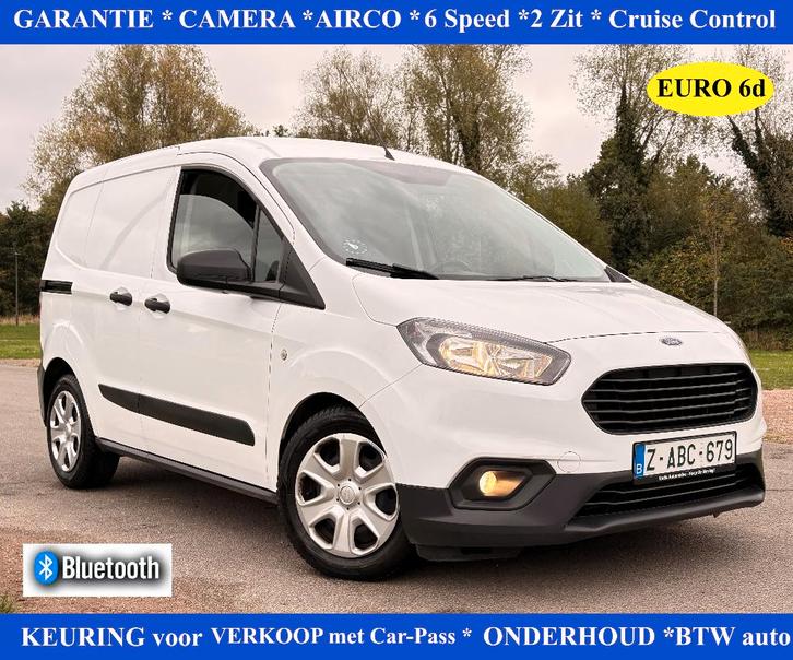 Ford Transit Courier 1.5 TDCi *GARANTIE*CAMÉRA*CLIMA*CRUISE, Autos, Ford, Entreprise, Achat, Transit, ABS, Caméra de recul, Airbags