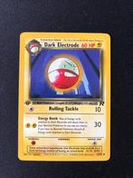Dark electrode 1st edition non holo team rocket, Hobby en Vrije tijd, Ophalen of Verzenden, Zo goed als nieuw, Losse kaart