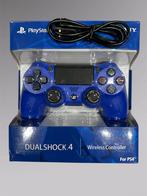 PS4 controller blue, DualShock, Games en Spelcomputers, Nieuw, Ophalen of Verzenden, Controller, PlayStation 4