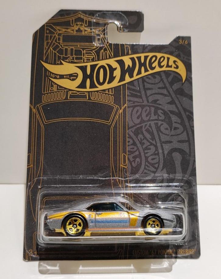 Hot Wheels Custom '67 Pontiac Firebird 51th Anniversary(2018, Hobby en Vrije tijd, Modelauto's | Overige schalen, Ophalen of Verzenden