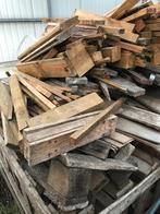 Droog brandhout van paletten, platen, ..., Jardin & Terrasse, Bois de chauffage, 6 m³ ou plus, Enlèvement