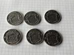 6 muntstukken 10 Belgische Francs(Frans), Postzegels en Munten, Munten | België, Ophalen of Verzenden
