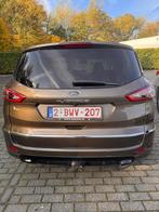Ford S-Max Vignale 7 Plaats Met Extra 4 Originele Velgen, Auto's, Automaat, Euro 6, Bruin, 7 zetels