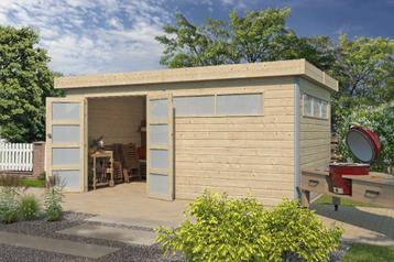 NIEUW Modern tuinhuis 5104ISO ---geïsoleerd dak--- beschikbaar voor biedingen