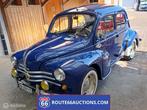 Renault 4CV | 1957 | Route 66 Auctions, Auto's, Renault, Zwart, Bedrijf, Handgeschakeld