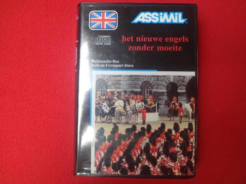 ASSiMiL: Het nieuwe Engels zonder moeite / Box + 4 cd's, Boeken, Studieboeken en Cursussen, Zo goed als nieuw, Ophalen of Verzenden
