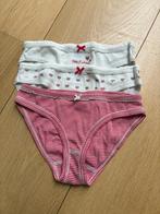 Petit Bateau Lot van 3 slips 10 jaar rood wit, Kinderen en Baby's, Nacht- of Onderkleding, Gebruikt, Meisje, Ophalen of Verzenden