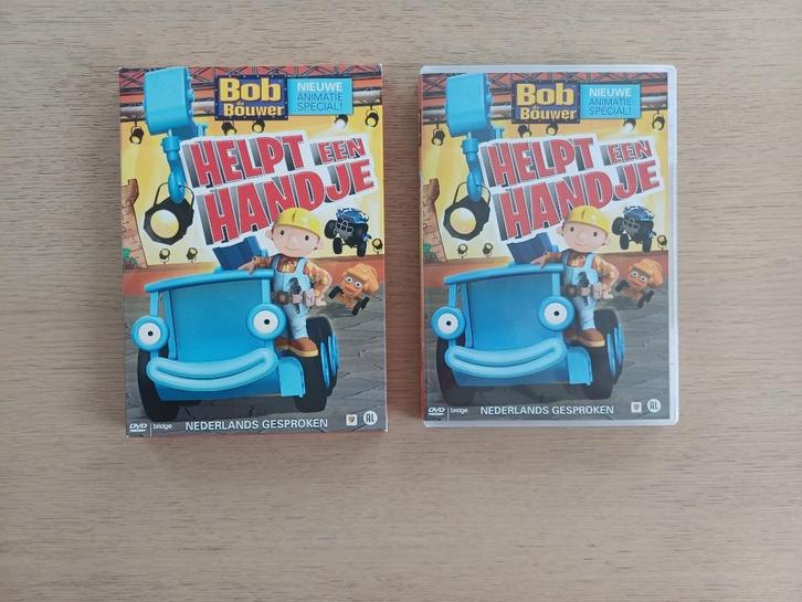 Bob De Bouwer "Helpt Een Handje" DVD Nieuwe Animatie Special, Cd's en Dvd's, Dvd's | Kinderen en Jeugd, Zo goed als nieuw, Tv fictie