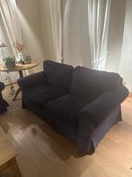 Donkerblauwe Velvet 3-zits + 2-zits sofa set, Huis en Inrichting, Ophalen, Gebruikt, Driepersoons, Overige materialen