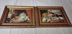 Twee oude houten kaders, Antiek en Kunst, Ophalen of Verzenden