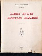 "les Nus d'Emile Baes uit 1923 door Georges Verdavaine, Gelezen, Ophalen of Verzenden, Georges Verdavaine, Schilder- en Tekenkunst