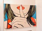 Pop art kader Sssshhh, Ophalen of Verzenden