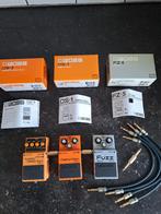 Boss DS-1  +  DS-2  +  FZ5  +  jack's en patchkabels, Musique & Instruments, Enlèvement, Comme neuf, Distortion, Overdrive ou Fuzz