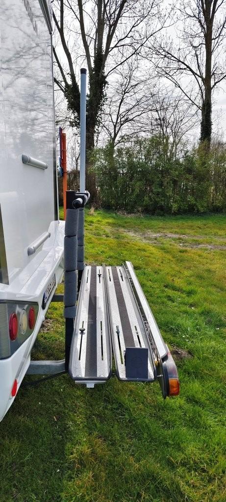 Liberco Sonny 130 Bromfiets / fietsdrager, Caravans en Kamperen, Mobilhomes, Particulier, Chausson, Fiat, Fietsendrager, Ophalen
