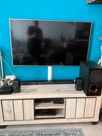 Samsung qled tv 55 inch + home cinema, Audio, Tv en Foto, Televisies, Ophalen, QLED, Zo goed als nieuw, 100 Hz