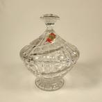 Vintage Bonbonnière Anna Hutte argile cristal, Antiquités & Art, Antiquités | Verre & Cristal, Enlèvement ou Envoi