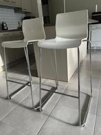 Ikea barkrukken 2st, Huis en Inrichting, Barkrukken, Ophalen, Met voetsteun, 60 tot 90 cm, Zo goed als nieuw