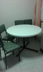keukentafel met stoelen, Ophalen