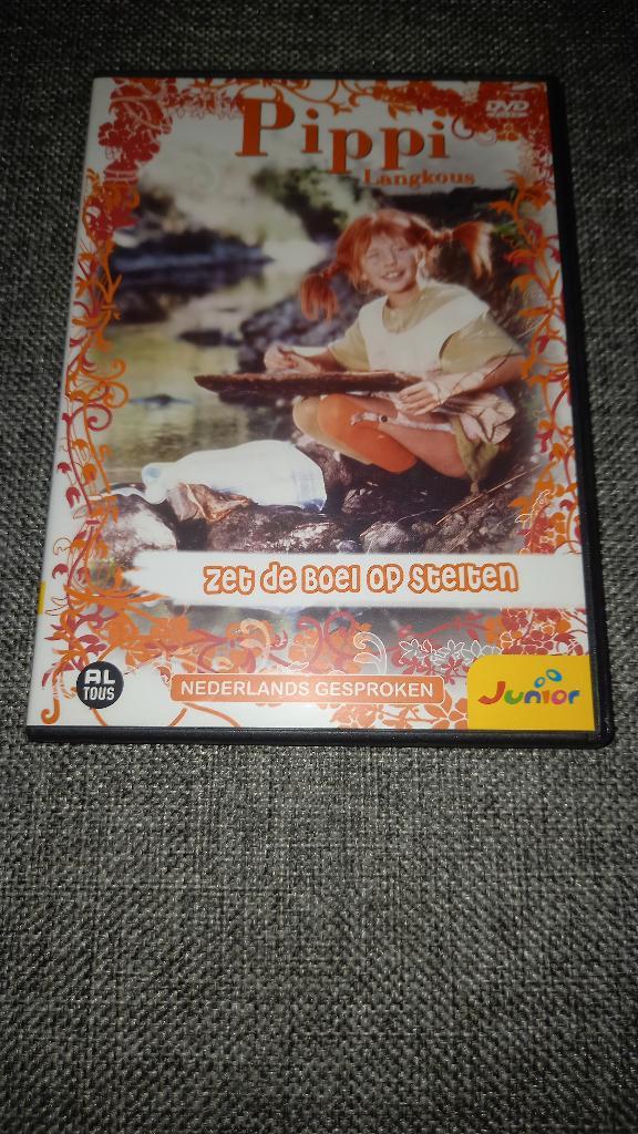 DVD Pippi Langkous, Cd's en Dvd's, Dvd's | Kinderen en Jeugd, Gebruikt, Ophalen of Verzenden
