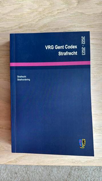 VRG Gent Codex Strafrecht