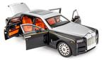 schaal 1-18 2017 Rolls-Royce Phantom VIII EWB zwart-zilver, Ophalen of Verzenden, Nieuw, Auto, Overige merken