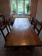 Tafel van massief eikenhout, Antiek en Kunst, Antiek | Meubels | Tafels, Ophalen
