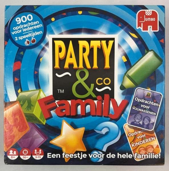Party & Co Family spel Bordspel Jumbo Gezelschapsspel, Hobby en Vrije tijd, Gezelschapsspellen | Bordspellen, Zo goed als nieuw