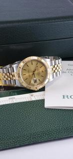 Rolex Datejust or et acier avec papiers, Bijoux, Sacs & Beauté, Rolex, Enlèvement ou Envoi, Comme neuf, Or