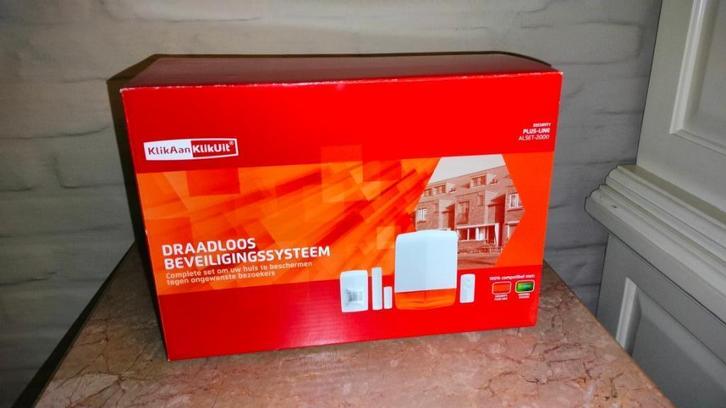 Alarminstallatie ALSET-2000, Doe-het-zelf en Bouw, Alarmsystemen, Zo goed als nieuw, Compleet systeem, Draadloos, Afstandsbediening