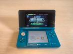 Nintendo 3ds aqua blauw, Games en Spelcomputers, Ophalen of Verzenden, Zo goed als nieuw, Blauw, 3DS