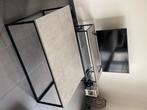 Salontafel en TV-meubel stalen frame, Huis en Inrichting, Ophalen