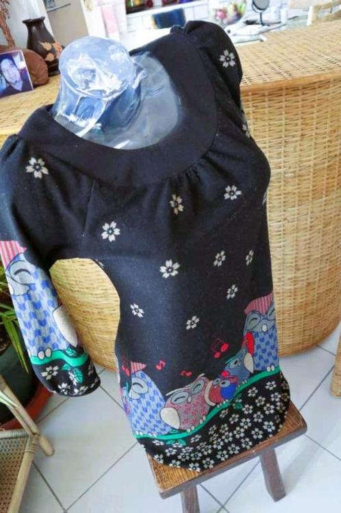 uilen leuke jurk, Kleding | Dames, Jurken, Gedragen, Maat 36 (S), Overige kleuren, Knielengte, Ophalen of Verzenden