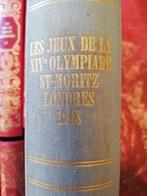 les jeux de la 14ème olympiade St Moritz et Londres, Enlèvement ou Envoi, Utilisé, Autres sports