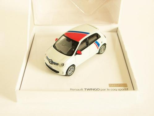 1/43 - M Norev - Renault Twingo (Le Coq Sportif) (2019), Hobby & Loisirs créatifs, Voitures miniatures | 1:43, Neuf, Norev, Enlèvement ou Envoi