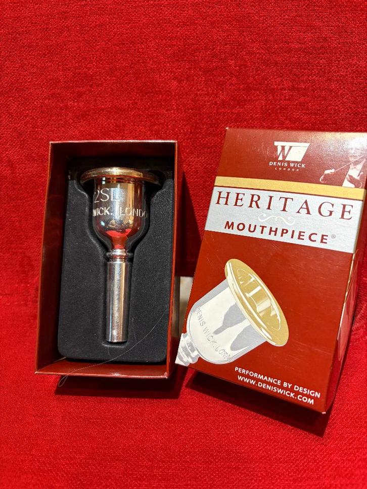 DENIS WICK 2SL Heritage Gold Rim 2186, Muziek en Instrumenten, Blaasinstrumenten | Tuba's, Zo goed als nieuw, Overige typen, Ophalen of Verzenden