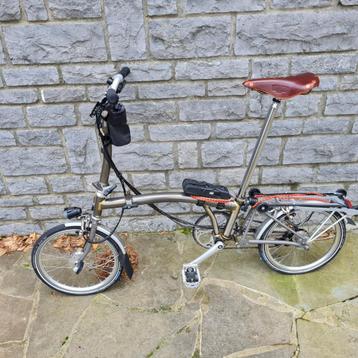 Brompton M6RN Titanium 6 snelheden