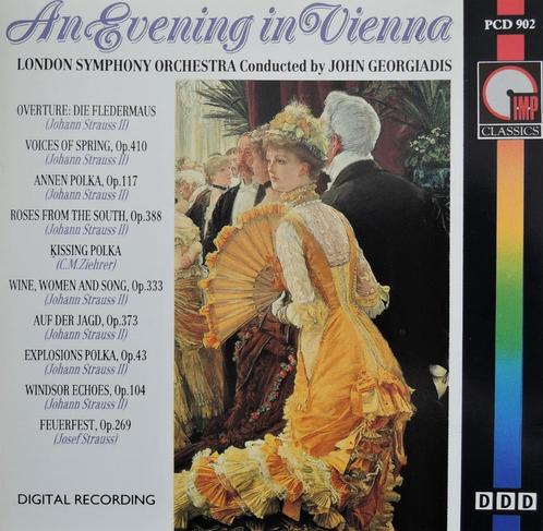 2 CD's - Strauss ea - London Symphony Orchestra / Georgiadis, CD & DVD, CD | Classique, Comme neuf, Orchestre ou Ballet, Enlèvement ou Envoi
