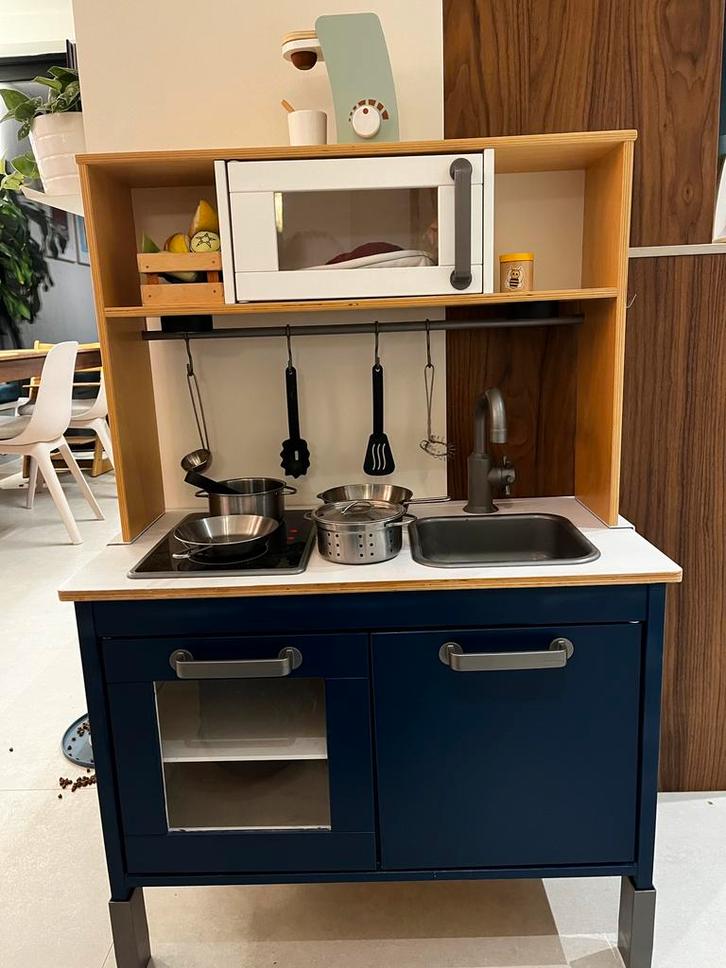 Ikea duktig keukentje ‘gepimpt’ met héél veel toebehoren, Kinderen en Baby's, Speelgoed | Speelkeukens, Gebruikt, Speelkeuken